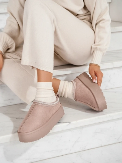 Royalfashion Női Zommy rövid csizma a'la hócsizma