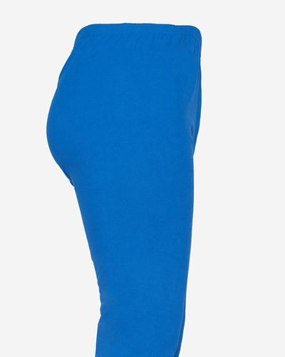 Kobalt női bambusz leggings PLUSZ MÉRET - Ruházat