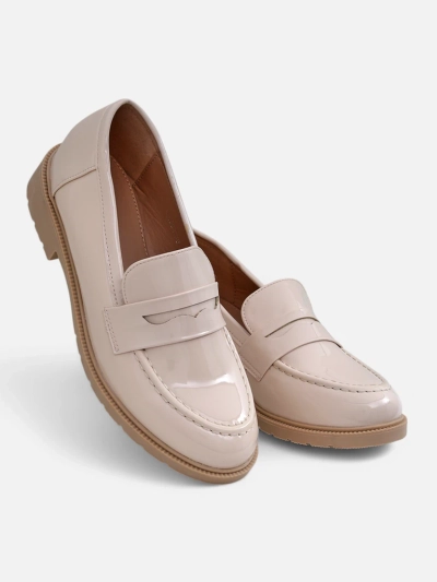 Royalfashion Női lakk mokaszin Aylay