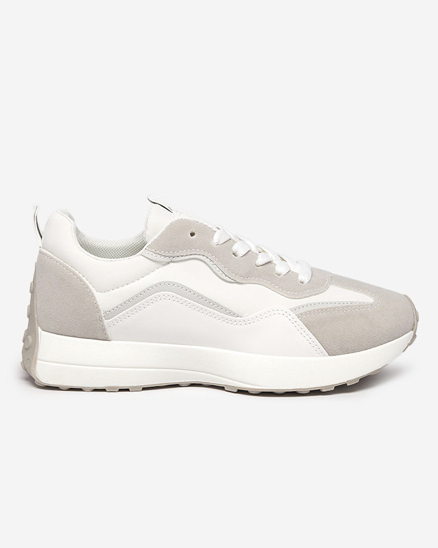 OUTLET Női fehér sportcipő Qsially- Lábbeli