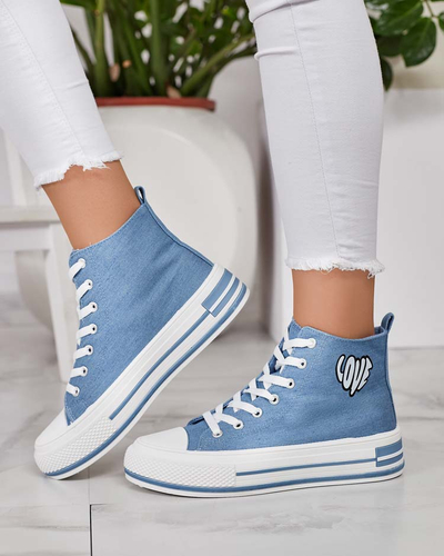 Royalfashion Női sportos tornacipő nyomtatással