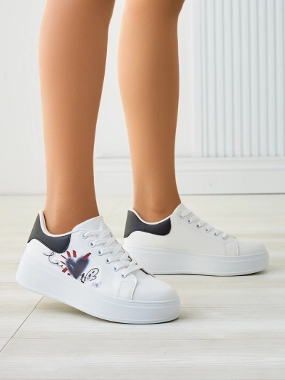 Royalfashion Női platform sportcipők Alcape mintával