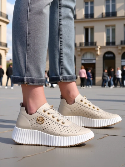 Royalfashion Női sportos fűzős sneaker Jovenes