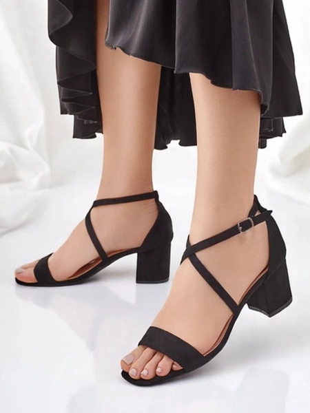Royalfashion öko suede női szandálok Romates