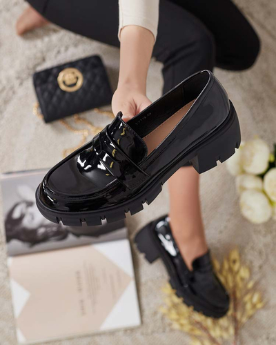 Royalfashion Női mokaszin alacsony posztón Denebel