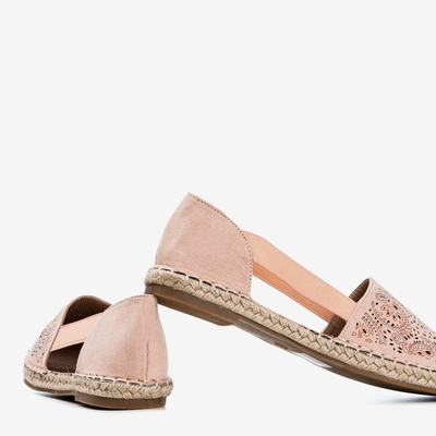 Rossinia pink open espadrilles - Cipő