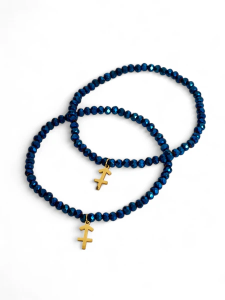 Royalfashion Két női karkötő horgony medállal