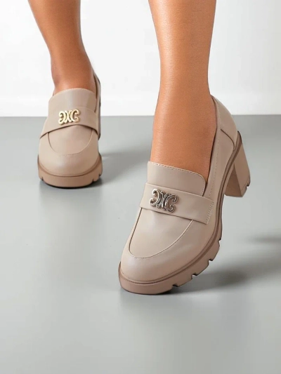 Royalfashion Női sarkú mokaszin Blascos