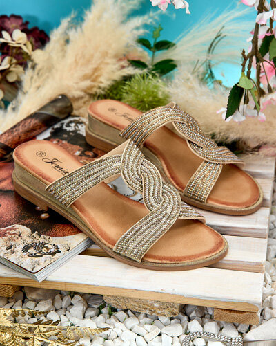 Royalfashion női Aorra alacsony sarkú flip-flopok