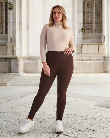 Royalfashion Női szigetelt treggings nadrág PLUS SIZE