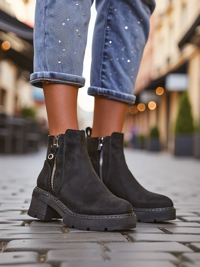 Royalfashion Női bokacsizma Fiefo