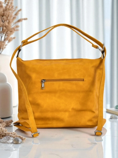Royalfashion Duża torebka damska eko skórzana shopper Elara Monroe