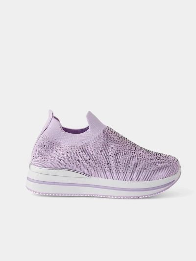 Royalfashion slip-on női sportcipők strasszokkal Adeq