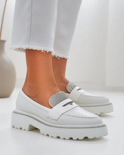 Royalfashion Női mokaszin strasszokkal Vinness