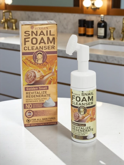 Aurelia Golden Snail Arctisztító Hab Mucinnal 150ml Luxus