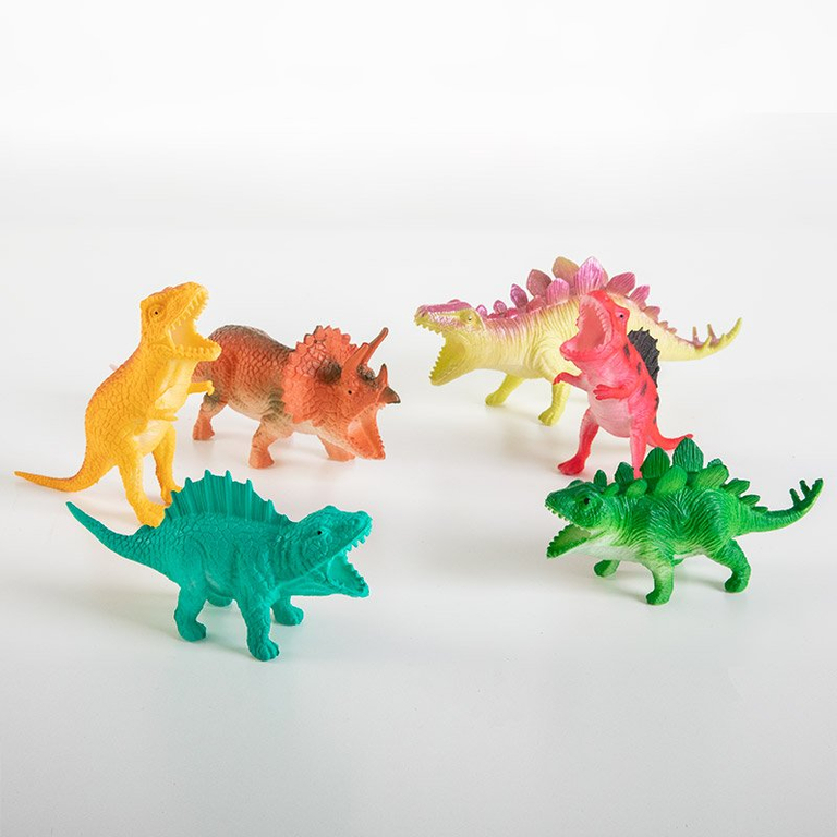 Gumi dinoszaurusz készlet 6 db - játékok