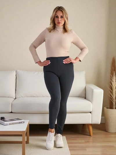 Royalfashion Női szigetelt treggings nadrág PLUS SIZE