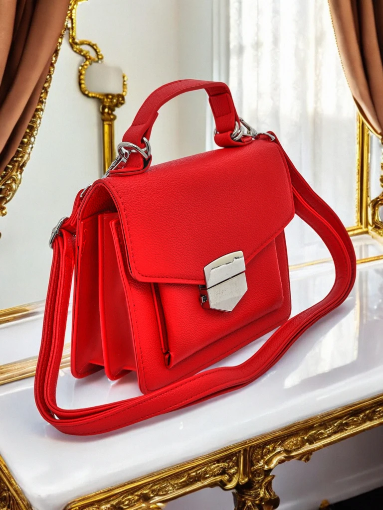 Royalfashion Női Borítéktáska Füllel Amalthea Avorio