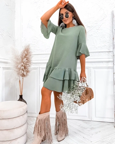 Royalfashion vászon női miniruha