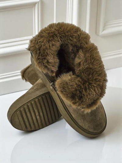 Royalfashion Rövid női hócsizma a'la Aurelia Classico