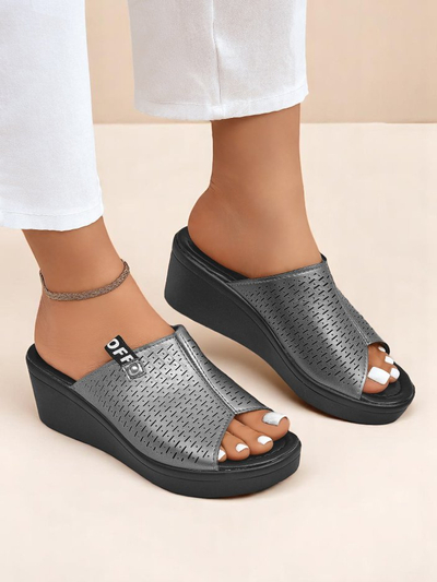 Royalfashion Női ékpántos papucs Luna Wedge