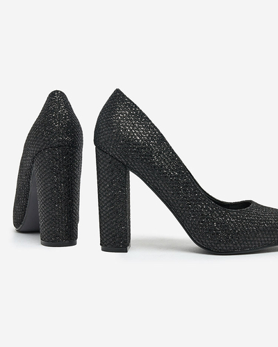 Royalfashion Női Suvirras Brokátos stílusú stiletto posztó top pumps