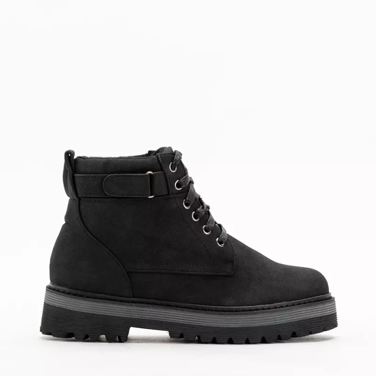 OUTLET Fekete női túracipő Endseio - Lábbeli