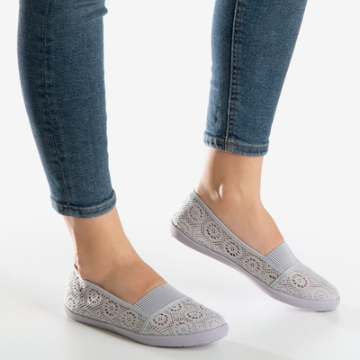 Hermione Grey női csipkés balerinák - cipők