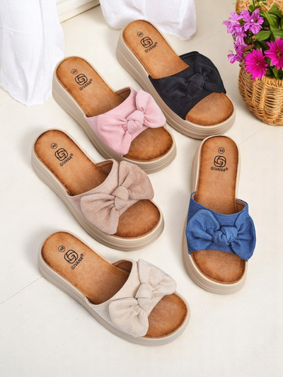 Királyi divat Női platform szandálok Givan