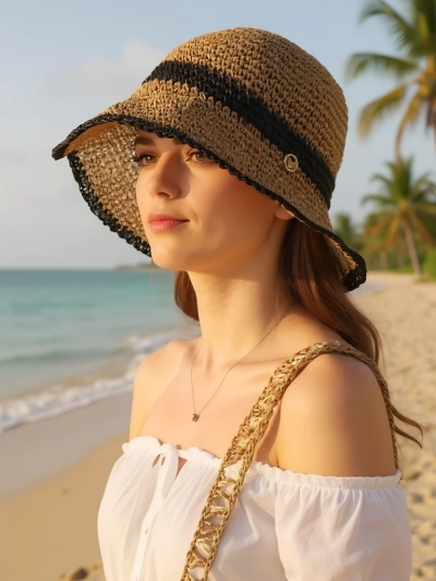 Royalfashion Női Szalmakalap Sun Bloom