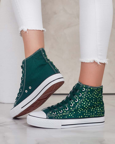 Royalfashion Női flitteres tornacipő Shis