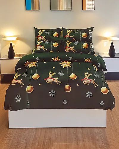 Royalfashion karácsonyi ágynemű szett 160x200 komplett 3 részes