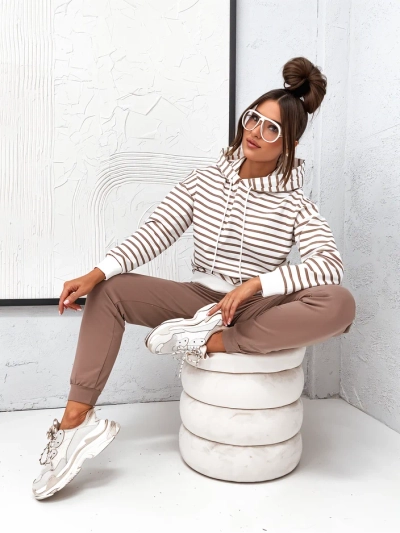 Royalfashion Női csíkos melegítő szett