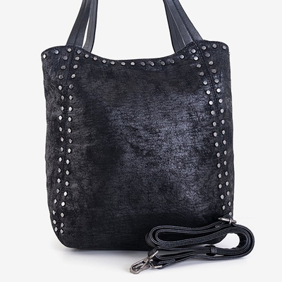 Női fekete pénztárca strasszos - Kézitáskák