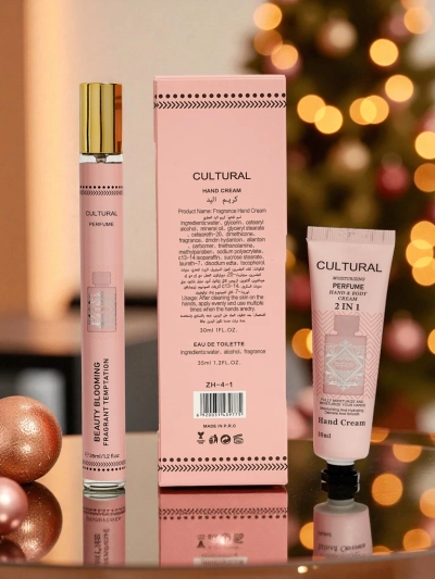 Inspirált női Eau de Parfum & Arab Pink kézkrém szett