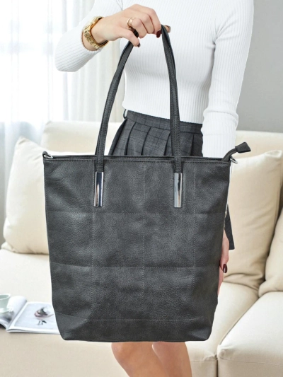 Tessira női shopper táska, öko bőr