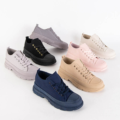 OUTLET Bézs színű női sportcipő Isidu - Lábbeli