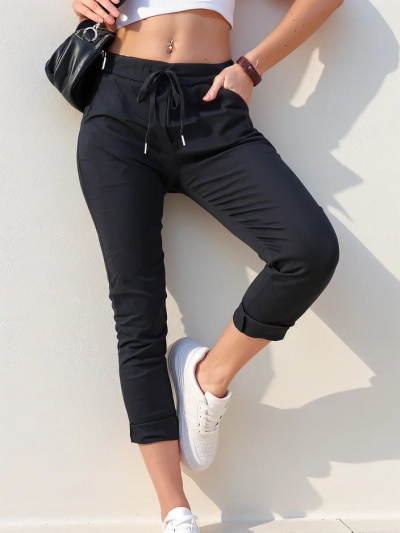 Royalfashion Női tapered viszkóz nadrág