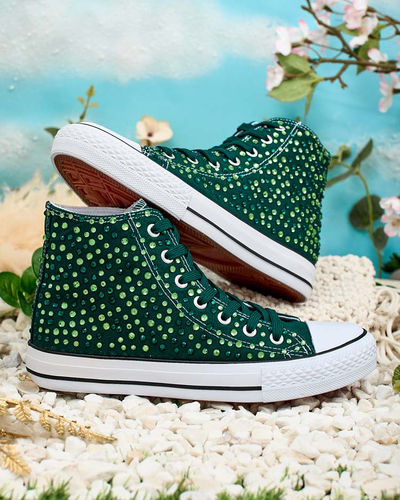 Royalfashion Női flitteres tornacipő Shis