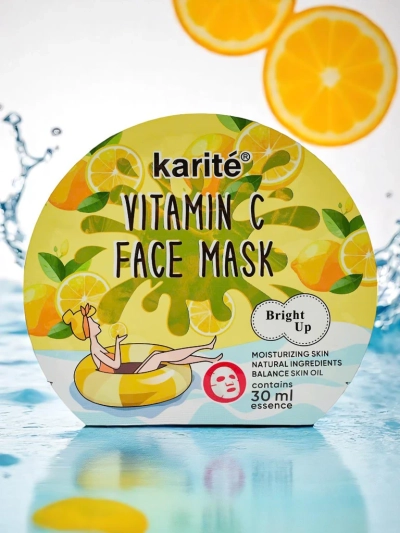 C-vitaminos fátyolmaszk - ragyogásfokozó