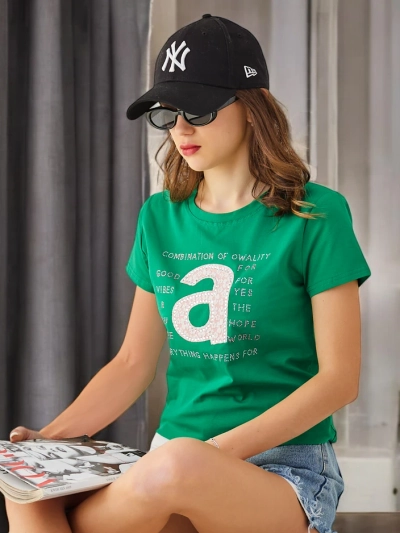 Royalfashion Női Pamut Póló Owality