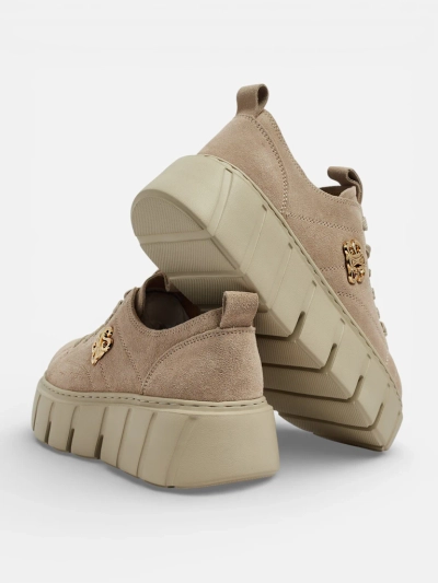 Renos sportos női sneakerek természetes bőrből