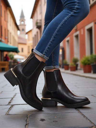 Royalfashion Női Bokacsizma Rizzea