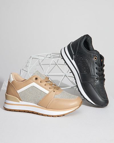 OUTLET Fekete női sportcipő Uzzuci- Footwear