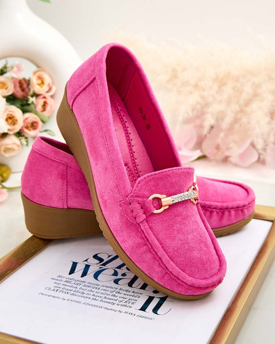 Royalfashion Női eko velúr mokaszin Ewo