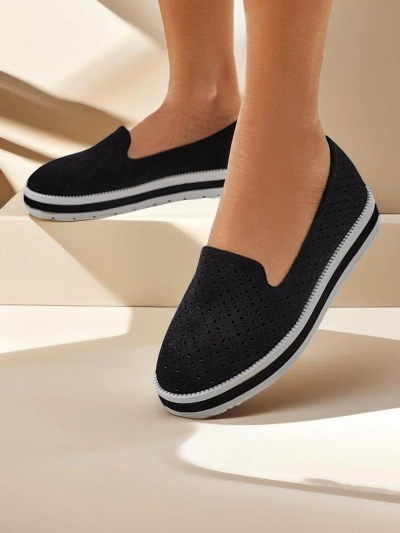 Royalfashion női perforált loafer Cerrole
