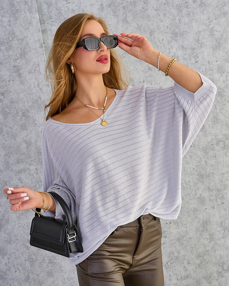 Royalfashion Vékony női pulóver