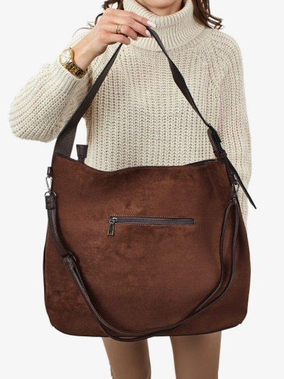 Donenn női shopper táska öko-velúrból