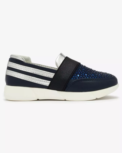 Tengerészkék gyermek slip-on tornacipő Ciarala - Lábbeli