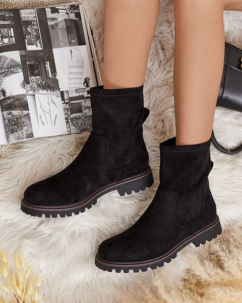 Royalfashion Eco-suede női Gebimma csizma